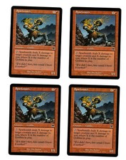 4x Sparksmith EX Onslaught Goblins Mtg Magic EDH 4x x4