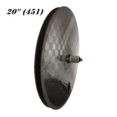 Rodas de disco 20er 451 Road Bikw fibra de carbono clincher rodas de bicicleta sem câmara - Imagem 1 de 4