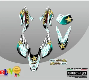 Grafik Kit Aufkleber für BETA 50 RR von 2006 bis 2011 crystal - für Biker Enduro - Bild 1 von 3