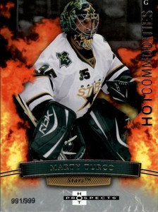 2007-08 Hot Prospects Stars Hockey Card #135 Marty Turco HC /999