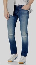 $160 Armani Exchange Men's, J13 Slim-Fit Distress JEANS, Indigo Blue, 29R NWT 