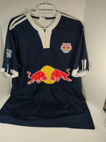 New York Red Bulls Jersey Shirt Soccer 2012 MLS Season #13 Sz XL Cover