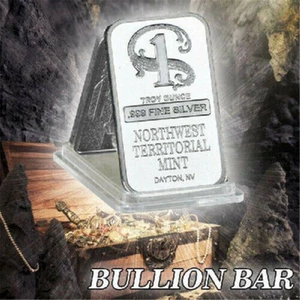 Decoration Bars 1 oz Northwest Territorial Mint Silver Bar .999 Collection Art - Picture 1 of 1