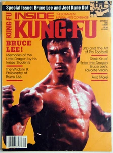Inside Kung-Fu, Sep 1984, "Memories of the Little Dragon", Very Rare, Near Mint, - Imagen 1 de 8
