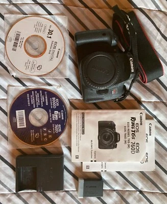 Canon EOS Rebel T6s w/ 18-55mm f/3.5-5.6 & 10-18mm f/4.5-5.6 & Remote Triggers - Image 1 of 4