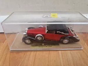 1/43 Solido Alter D'Or - Klassisch 1939 Delage D8 120 Coupe De Ville Rot - Die - Bild 1 von 3