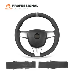 Funda de volante de coche gamuza sintética personalizada para Chevrolet Spark 2010-2014 - Imagen 1 de 12
