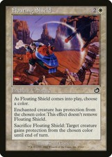 Magic MTG Tradingcard Torment 2002 Floating Shield 5/143