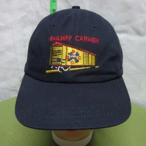 BROTHERHOOD RAILWAY CARMEN railroad baseball hat BRC train repair union cap - Picture 1 of 2