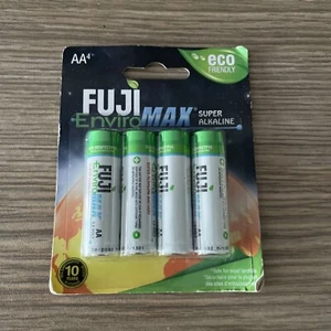 Fuji Enviromax AA batteries X 4, manufactured to be eco-friendly Exp 2032 - Picture 1 of 2
