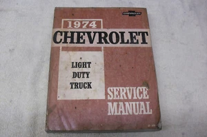 Used 1974 Chevrolet light-duty truck shop manual - Bild 1 von 2