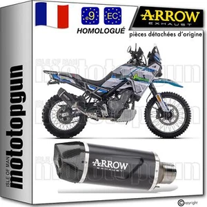 ARROW POT ECHAPPEMENT APPROUVE INDY-RACE EVO NOIR C CF MOTO 450 MT 2024 24 - Imagen 1 de 5