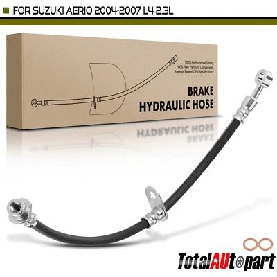 New Brake Hydraulic Hose for Suzuki Aerio 2004-2007 L4 2.3L Front Left or Right - Image 1 of 4