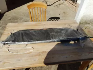 VETRO DEFLETTORE FIAT 124 SPIDER double wind deflector glass plate 1966-1985 - Picture 1 of 2