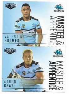 2018 NRL Elite Master & Apprentice 2 Card Set Sharks - Picture 1 of 1