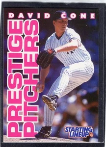 1996 DAVID CONE - Starting Lineup Card - New York Yankees - Picture 1 of 2