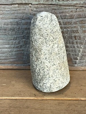 Primitive 4 1/2”GRANITE STONE PESTLE Medicine Grinder Pounder Pacific Northwest - Image 1 of 4