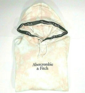 Abercrombie & Fitch Girl Juniors Sz XS Hoodie Sweatshirt- Light Pink Tie Dye - Picture 1 of 6