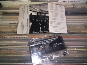 UNSCARRED SHADOW OF LIBERTY DEMO CASSETTE TAPE 1993 NJ RARE METAL HARDCORE - Picture 1 of 1