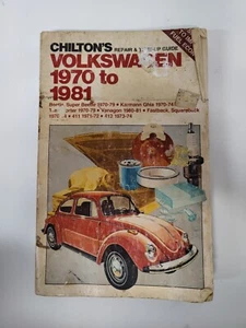 Chilton Repair and Tune-Up Guide: Volkswagen 1970- 1981 (Paperback) - Picture 1 of 7