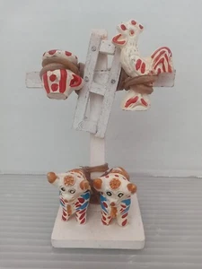 Daruma - Statua ispanica in legno - Foto 1 di 6