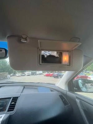 Parasol iluminado Nissan Murano 2003-2007 gris claro tela lado derecho derecho OEM Foto 1 de 3