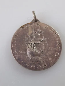 MEDAGLIA YACHT CLUB ADRIATICO 1903 ARGENTO - Imagen 1 de 2