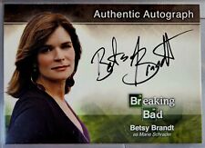 2014 CRYPTOZOIC BREAKING BAD BETSY BRANDT MARIE SCHRADER AUTH ON CARD AUTO A2