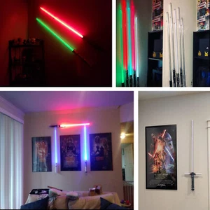 Supporto a parete spada laser Star Wars supporto spada laser supporto a parete - Foto 1 di 6