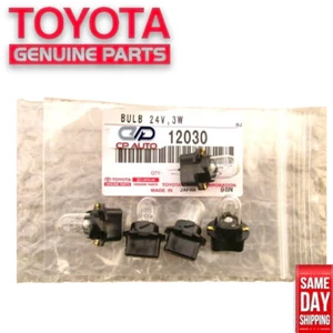 69-84 TOYOTA LAND CRUISER BJ40 FJ40 SPEEDOMTER CLUSTER BULB HOLDER QTY 5 OEM NEW - Picture 1 of 8