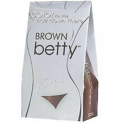 Bettybeauty Brown Betty - Color Kit for The Hair Down There 1.5 FL Oz