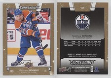 2017-18 Upper Deck Compendium Gold Matthew Benning #105