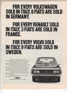 Anuncio original de revista Fiat 1971 - Imagen 1 de 1