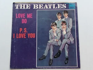 THE BEATLES ORIGINAL 1964 USA 45 LOVE ME DO TOLLIE T-9008 - Picture 1 of 8