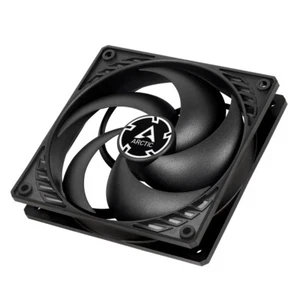 ARCTIC P12 Silent 3-Pin 120mm 12cm Black PC Case Fan 24CFM 0.08 Sone 1050RPM - Picture 1 of 7