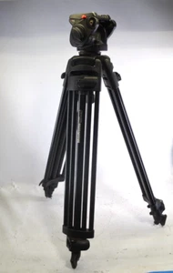 Manfrotto 525MVB Professional Video Tripod with 501HDV Head Good Used Condition! - Picture 1 of 17