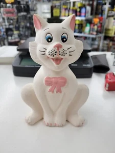 Vintage Multicolored Ceramic Cat Piggy Bank. Unbranded. China - Picture 1 of 9