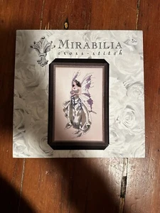 Mirabilia JULY'S AMETHYST FAIRY By Nora Corbett Cross Stitch Pattern MD#59 - Picture 1 of 2