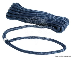 HOCHFESTE GEFLOCHTENE FESTMACHERLEINE 16mm x 11m - MARINE - Bild 1 von 2