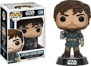 Funko Pop! Star Wars Rogue One Figure Bobble-Head #139 Captain Cassian Andor - Picture 1 of 1