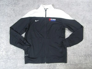 Nike Jacket Men Medium Dri-Fit FC Manchester United Black White Football Soccer - Picture 1 of 10