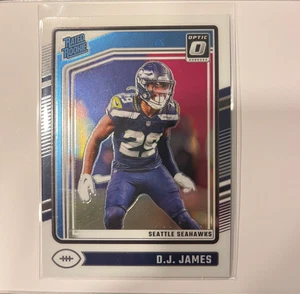2024 Panini Donruss Optic - Rated Rookie D.J. James #222 (RC) - Picture 1 of 2