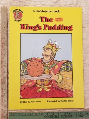 1987 The King's Pudding Joy Cowley PreK Oversize Easel Big Book Teacher - Image 1 of 4