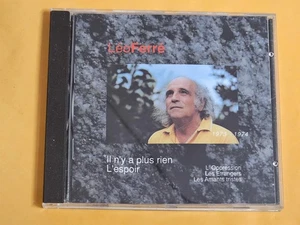 Il N'y a Plus Rien - Leo Ferre CD Free Shipping - Bild 1 von 2