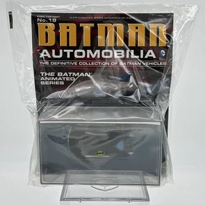 Eaglemoss DC Comics Batman Automobilia #18 • ANIMATED SERIES BATMOBILE & COMIC - Picture 1 of 3