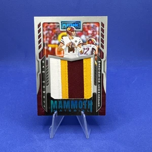 2022 Panini Playbook Sam Howell /75 Mammoth Material #MM-5 - Commanders - Picture 1 of 3