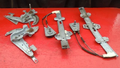 96 97 98 99 00 JUEGO REGULADORES VENTANA MANUAL HONDA CIVIC X4 SEDÁN 4 PUERTAS OEM Foto 1 de 4