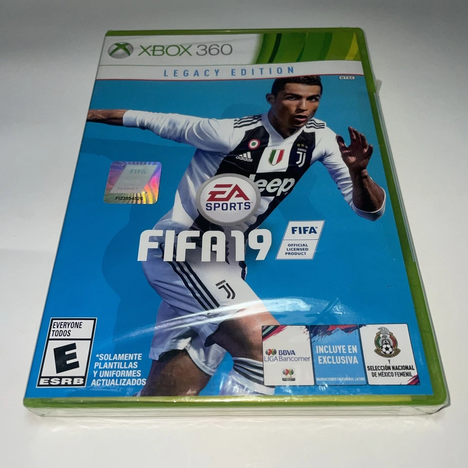 FIFA 19 2019 Xbox 360 NTSC Version SEALED AND NEW VERY RARE - Image 1 of 4