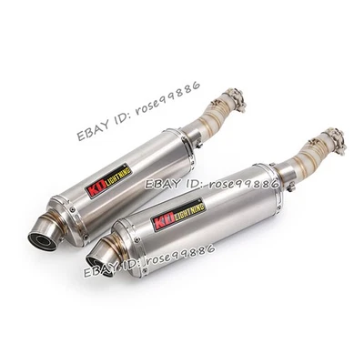 Silenciadores deslizables para tubo de escape de enlace medio de motocicleta CF-Moto 450MT 2024-2025 51MM Foto 1 de 4
