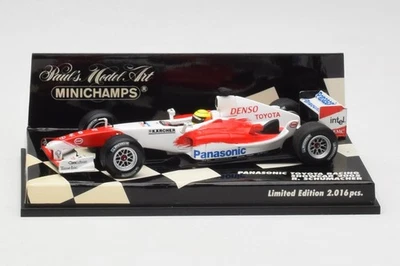 400050087 F1 Toyota TF105 Panasonic Racing Showcar R.Schumacher 2005 Minichamps  - Image 1 of 4